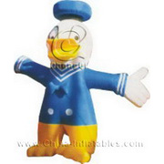 inflatable donald duck cartoon